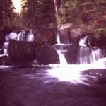 Morgan Creek Falls with Monday Morning Filter applied