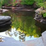 Manido Falls Reflecting Pool