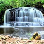 Rock River Falls. A nice swampy hike to this falls