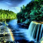 Upper Tahquamenon Falls in HDR 1