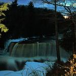 Upper Tahquamenon Falls iat Night