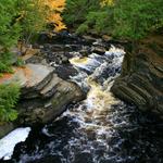 Canyon Falls in Autumn 2